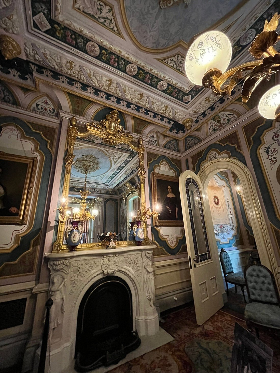 Victoria Mansion historic house in Portland Maine